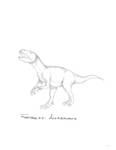 Allosaurus by John J. Renton and Thomas Repine
