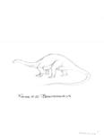 Brontosaurus by John J. Renton and Thomas Repine