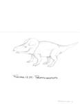Protoceratops by John J. Renton and Thomas Repine