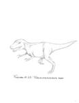 tyrannosaurus_rex by John J. Renton and Thomas Repine
