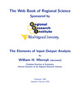 The Elements of Input-Output Analysis