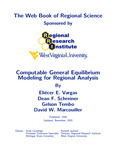 Computable General Equilibrium Modeling for Regional Analysis by Eliécer E. Vargas, Dean F. Schreiner, Gelson Tembo, and David W. Marcouiller
